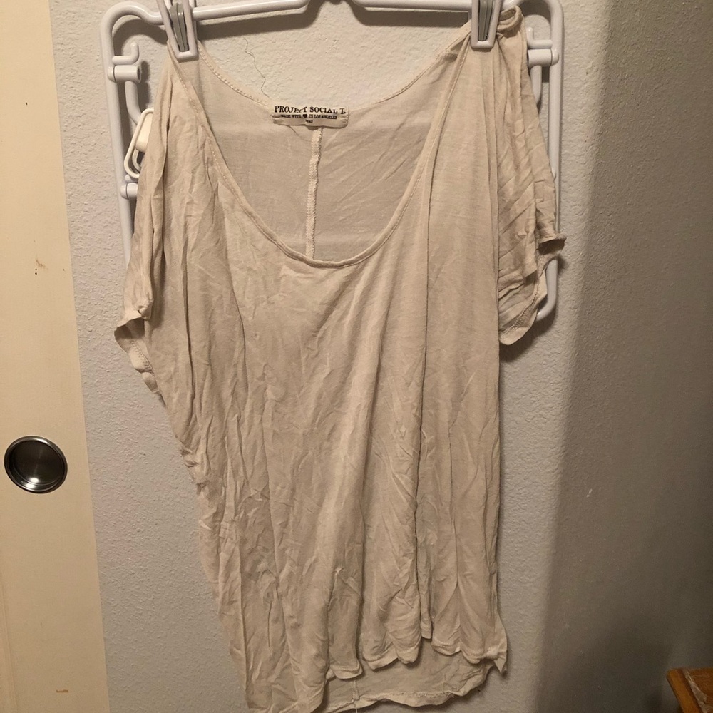 Never wear, t shirt slightly see through
